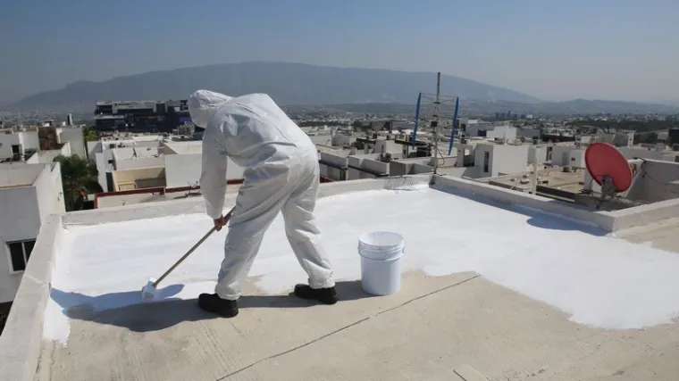 Mise en place de cool-roof, Le Jura, Theo Mazzetti